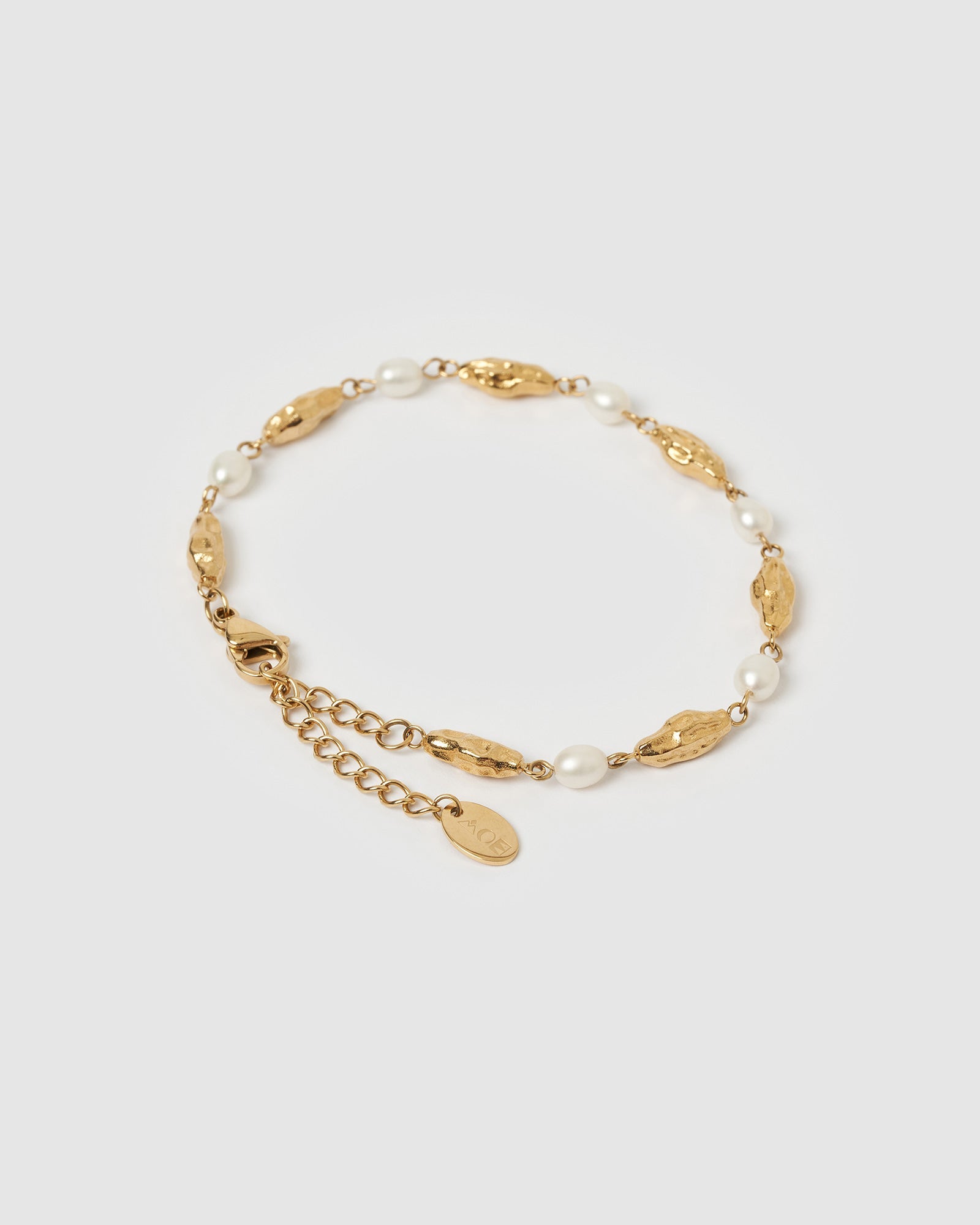 Mimi Pearl and Gold Bracelet - Image 8